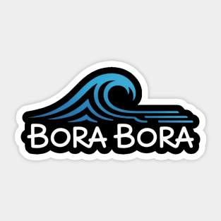 Bora Bora French Polynesia Sticker